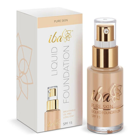 Iba Pure Skin Liquid Foundation SPF 15 Natural Beige